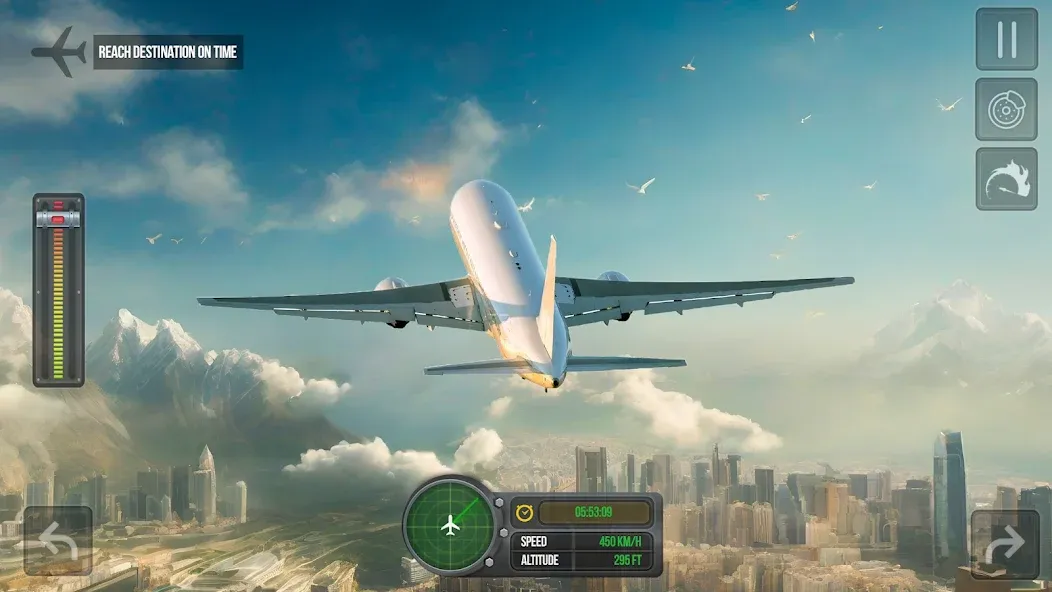 Скачать Flight Simulator - Plane Games — Модификация Много денег и всё открыто — скриншот 1