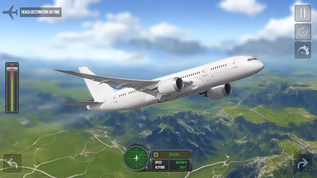 Скачать Flight Simulator - Plane Games — Модификация Много денег и всё открыто — скриншот 2