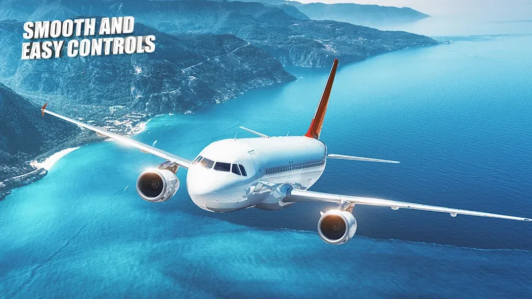 Скачать Flight Simulator - Plane Games — Модификация Много денег и всё открыто — скриншот 4
