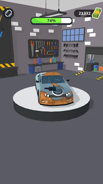 Car Master 3D на Андроид — Мод Много денег и без рекламы — скриншот 1