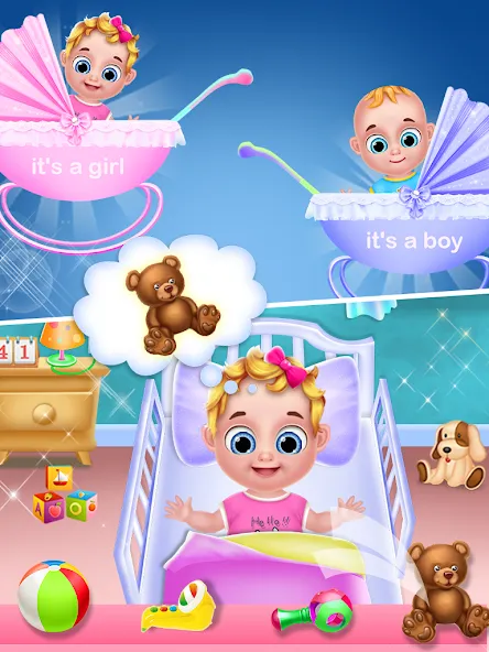 Mom Babysitting Game MOD APK — Все открыто — скриншот 3 Mom Babysitting Game MOD APK — Все открыто — скриншот 3