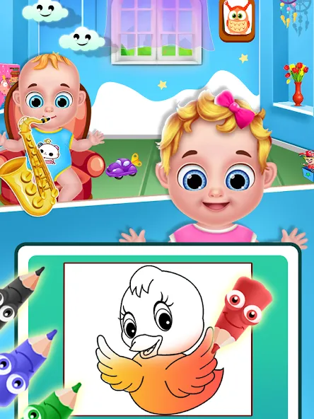 Mom Babysitting Game MOD APK — Все открыто — скриншот 5