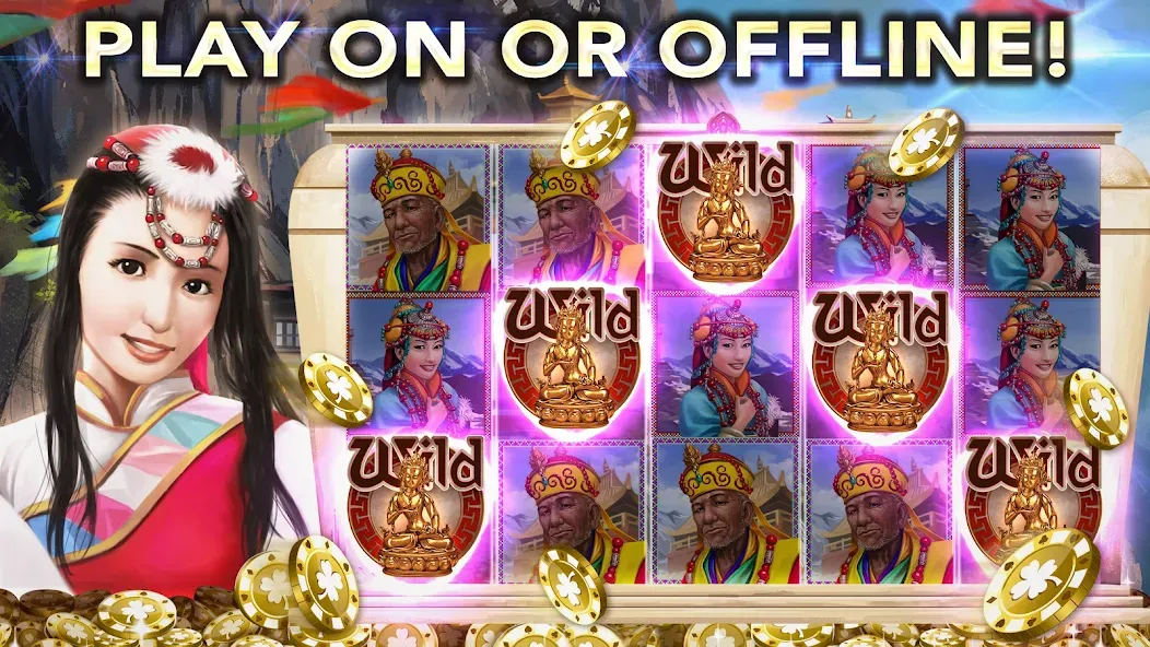 Взломанная Fast Fortune Slots Games Spin на Андроид — Много денег — скриншот 2