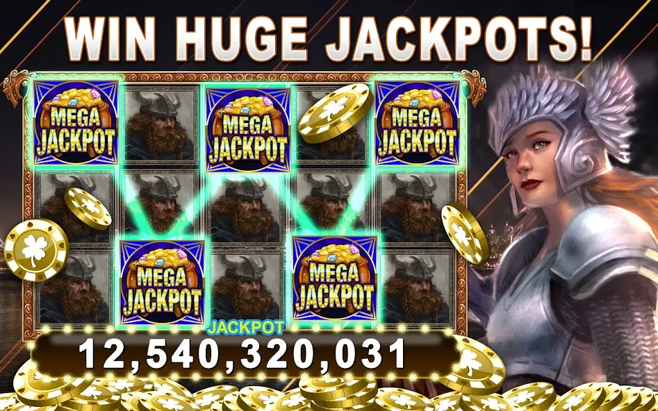Взлом VIP Deluxe Slots Games Offline — Много денег — скриншот 5