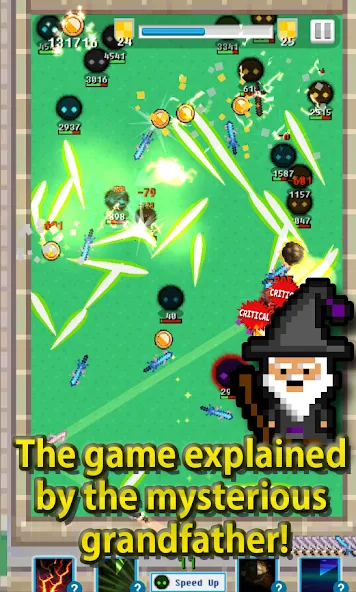 Merge Sword :Idle Merged Sword на Андроид — Много денег — скриншот 1