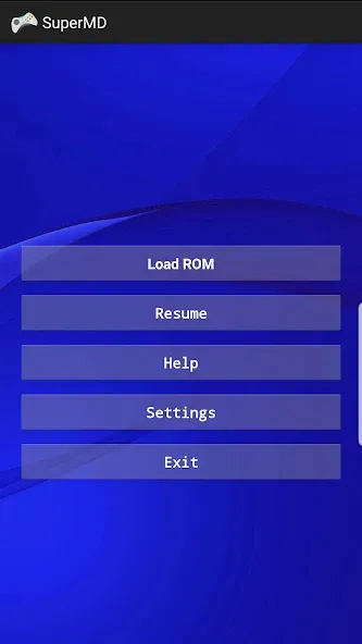 Скачать SuperMD (All in One Emulator) на Андроид — Все платные функции разблокированы — скриншот 1