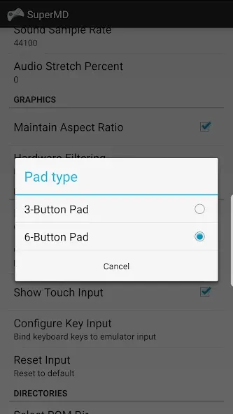Скачать SuperMD (All in One Emulator) на Андроид — Все платные функции разблокированы — скриншот 4