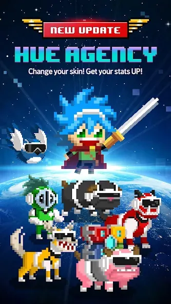 Скачать взломанную Videogame Guardians — Много денег — скриншот 1