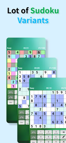 Скачать Sudoku offline — Все разблокировано — скриншот 2