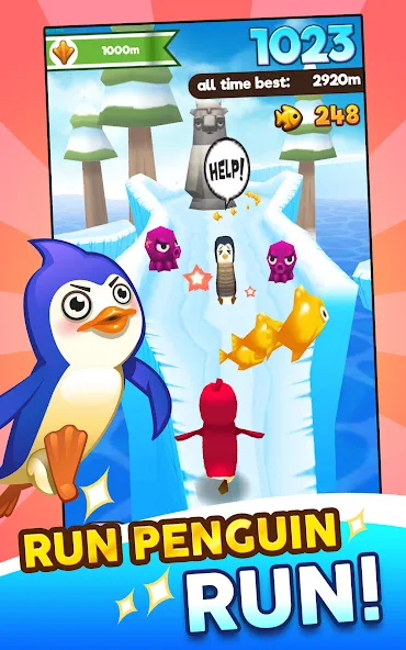 Super Penguins MOD APK — Много денег и кристаллов — скриншот 2 Super Penguins MOD APK — Много денег и кристаллов — скриншот 2
