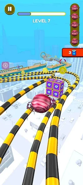 Rolling Balls 3D на Андроид — Много денег — скриншот 1