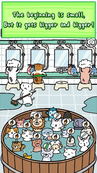 Скачать Animal Hot Springs MOD APK — Много денег — скриншот 2