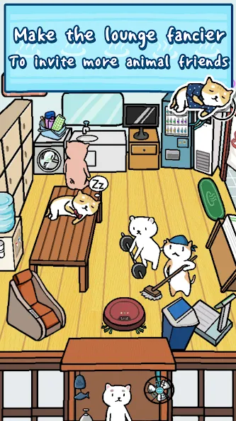 Скачать Animal Hot Springs MOD APK — Много денег — скриншот 5