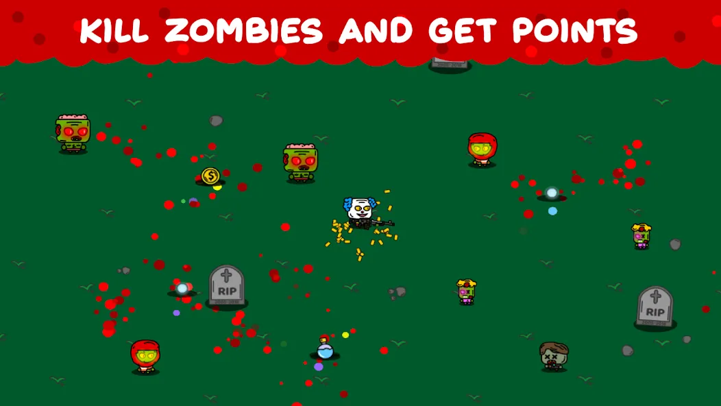 Скачать Zombie Loop - Shooter survival с модом — Много денег — скриншот 1