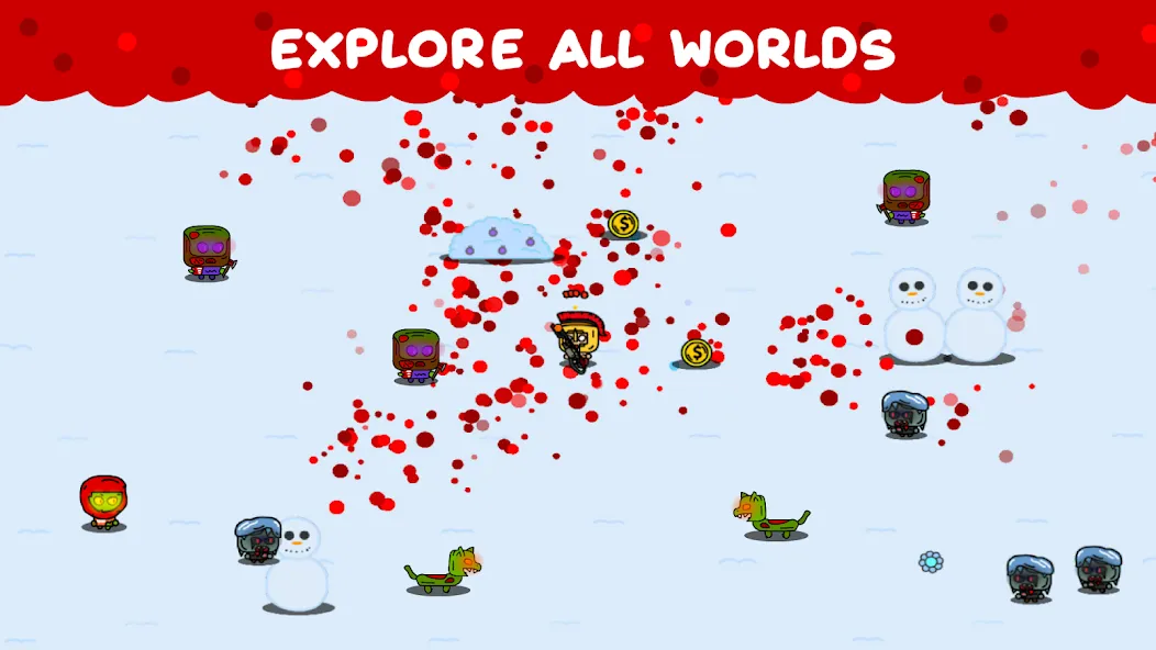 Скачать Zombie Loop - Shooter survival с модом — Много денег — скриншот 2