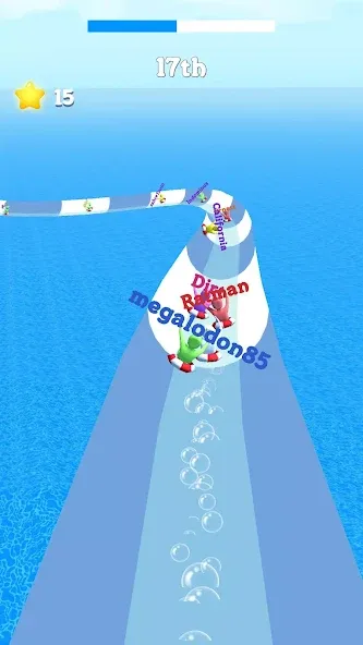 Скачать взломанную Waterpark Super Slide — Много денег и без рекламы — скриншот 3