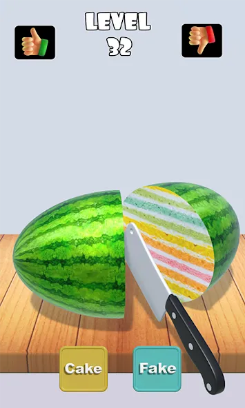 Скачать Cake or Fake Challenge! — Модификация Все уровни открыты — скриншот 3 Скачать Cake or Fake Challenge! — Модификация Все уровни открыты — скриншот 3