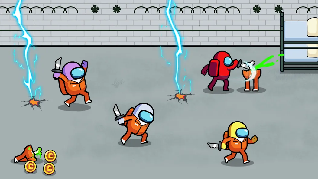 Survival 456 But It's Impostor Mod APK Много денег — Скачать на Андроид — скриншот 5