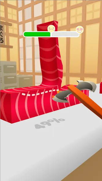 Скачать Sushi Roll 3D - Cooking ASMR на Андроид — Много денег — скриншот 5