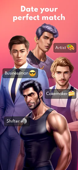 Love Sparks: Dating Sim на Андроид — Много алмазов и без рекламы — скриншот 3