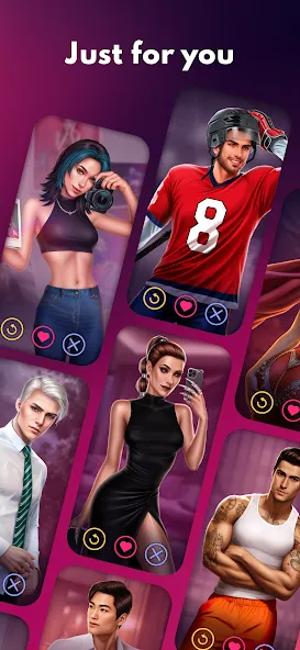 Love Sparks: Dating Sim на Андроид — Много алмазов и без рекламы — скриншот 5