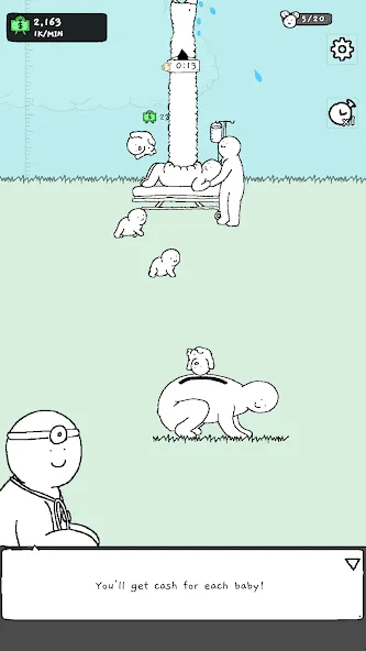 Tingus Goose - Weird Idle Game MOD — Много денег на Андроид — скриншот 5