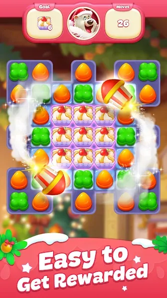 Скачать Sweet Candy Match: Puzzle Game — Много жизней и ходов — скриншот 3 Скачать Sweet Candy Match: Puzzle Game — Много жизней и ходов — скриншот 3