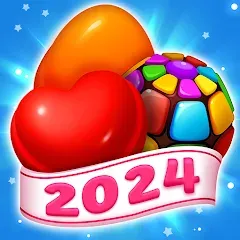 Скачать Sweet Candy Match: Puzzle Game — Много жизней и ходов