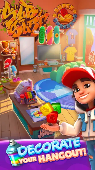Скачать Subway Surfers Blast на Андроид — Бесконечные жизни и ходы — скриншот 1