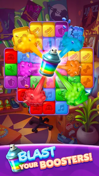 Скачать Subway Surfers Blast на Андроид — Бесконечные жизни и ходы — скриншот 3