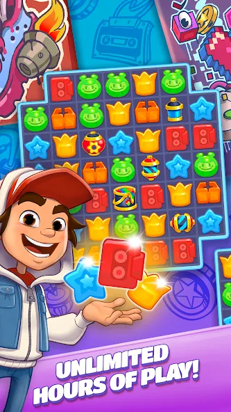 Subway Surfers Match — Много денег — скриншот 5