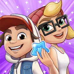 Subway Surfers Match — Много денег