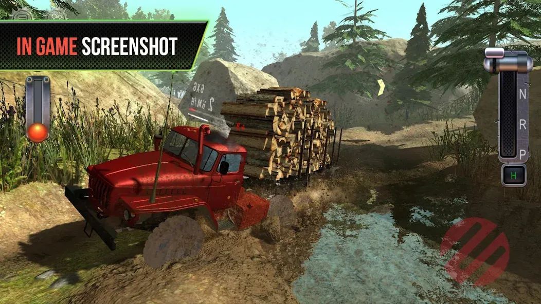 Truck Simulator OffRoad 4 MOD APK — Много денег — скриншот 2