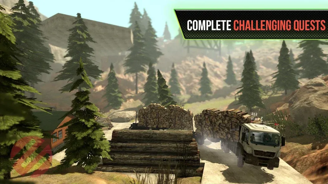 Truck Simulator OffRoad 4 MOD APK — Много денег — скриншот 4