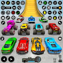 Скачать Crazy Ramp Car Stunt Master 3D на телефон — Много денег