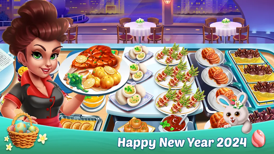 Cooking Seaside - Beach Food Mod APK Много денег и бесконечные жизни — Скачать на Андроид — скриншот 2