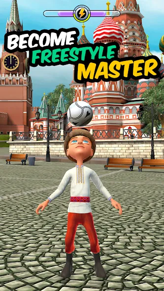 Kickerinho World Mod APK Много денег — Скачать на Андроид — скриншот 1