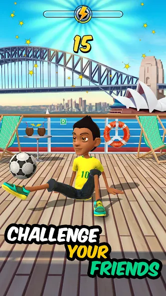 Kickerinho World Mod APK Много денег — Скачать на Андроид — скриншот 2