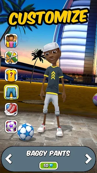 Kickerinho World Mod APK Много денег — Скачать на Андроид — скриншот 5