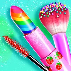 Candy Makeup Beauty Game MOD — Всё открыто и без рекламы на Андроид