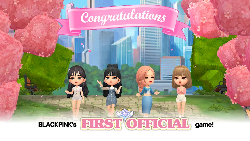 Скачать BLACKPINK THE GAME на Android — Много денег и алмазов — скриншот 2