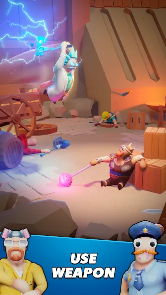 Gang Battle Party: Animals 3D MOD APK — Много денег и без рекламы — скриншот 2 Gang Battle Party: Animals 3D MOD APK — Много денег и без рекламы — скриншот 2