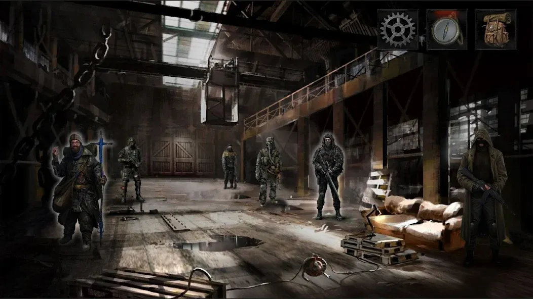 Взломанная Stalker : Spatial Trap на Андроид — Много денег и бессмертие — скриншот 1