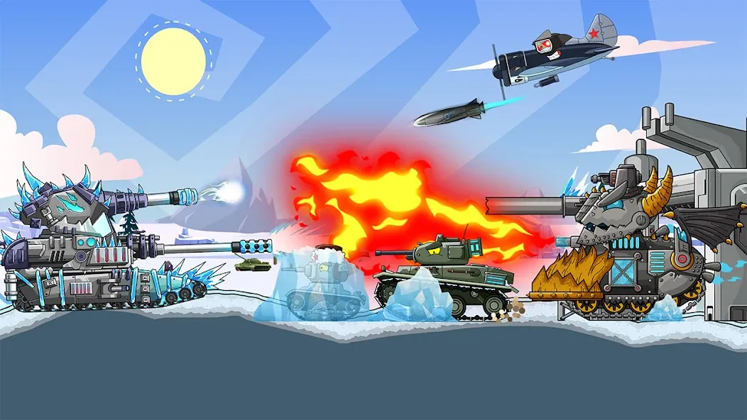 Tank Arena Steel Battle — Взломанная версия (Много денег) — скриншот 5