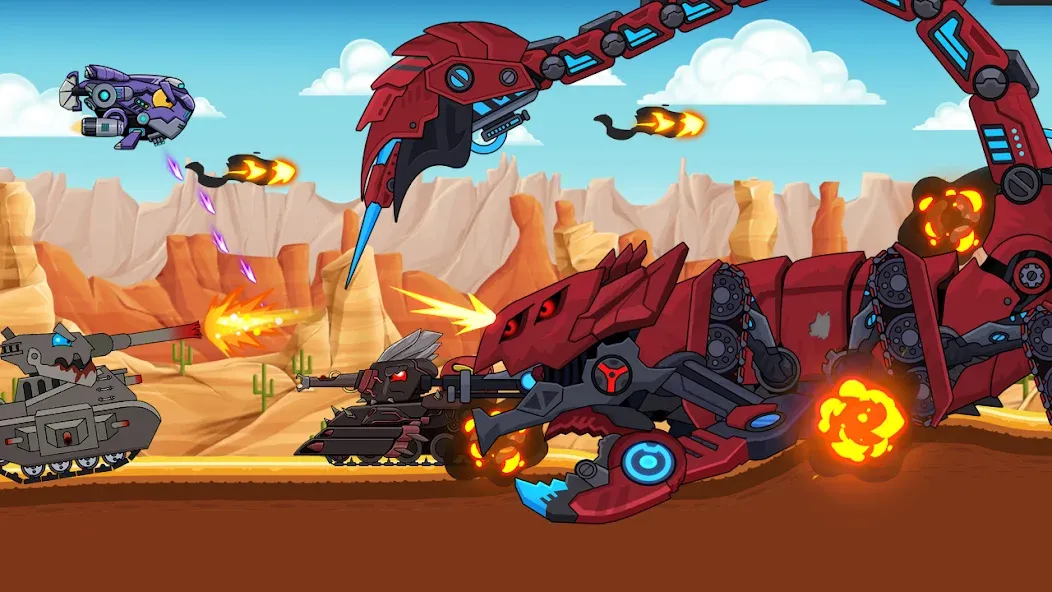 Скачать взломанную Tank Combat: War Battle — Много денег и золота — скриншот 1