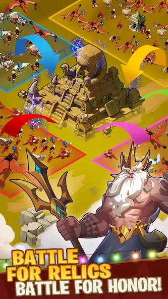 Скачать взлом Brutal Age: Horde Invasion на Андроид — Много денег и ресурсов — скриншот 5