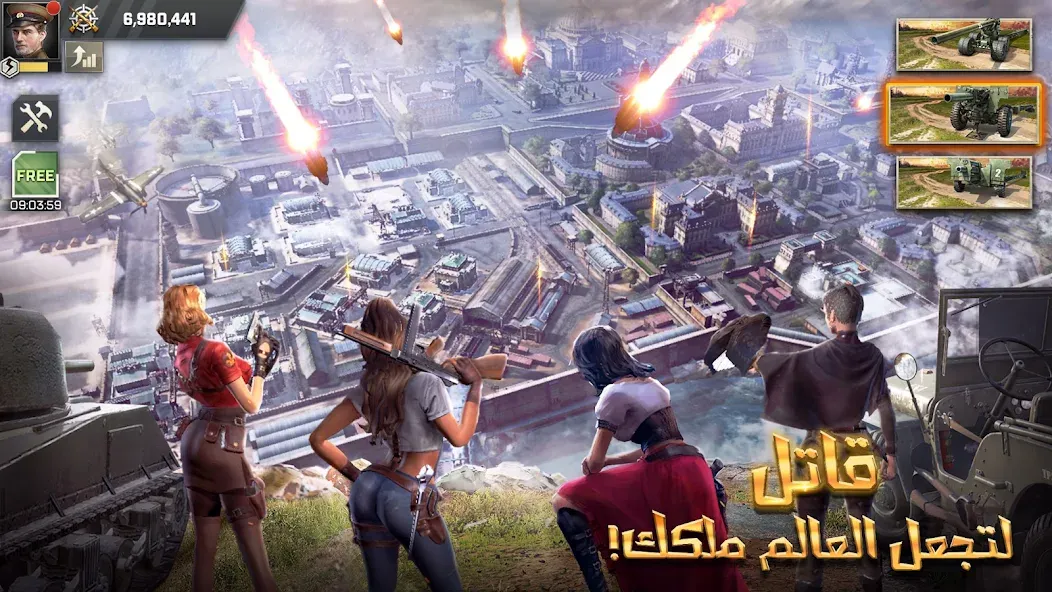 Скачать Kiss of War - قبلة الحرب с модом — Много денег — скриншот 5