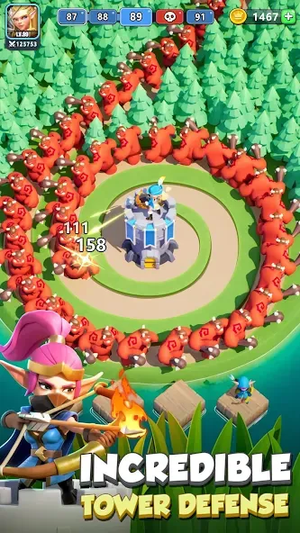 Скачать Kingdom Guard:Tower Defense TD (Мод: Много денег) на Андроид — скриншот 3 Скачать Kingdom Guard:Tower Defense TD (Мод: Много денег) на Андроид — скриншот 3