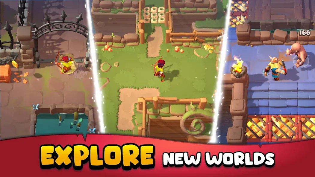 Loot Heroes: Fantasy co-op RPG MOD APK на Android — Много денег — скриншот 2