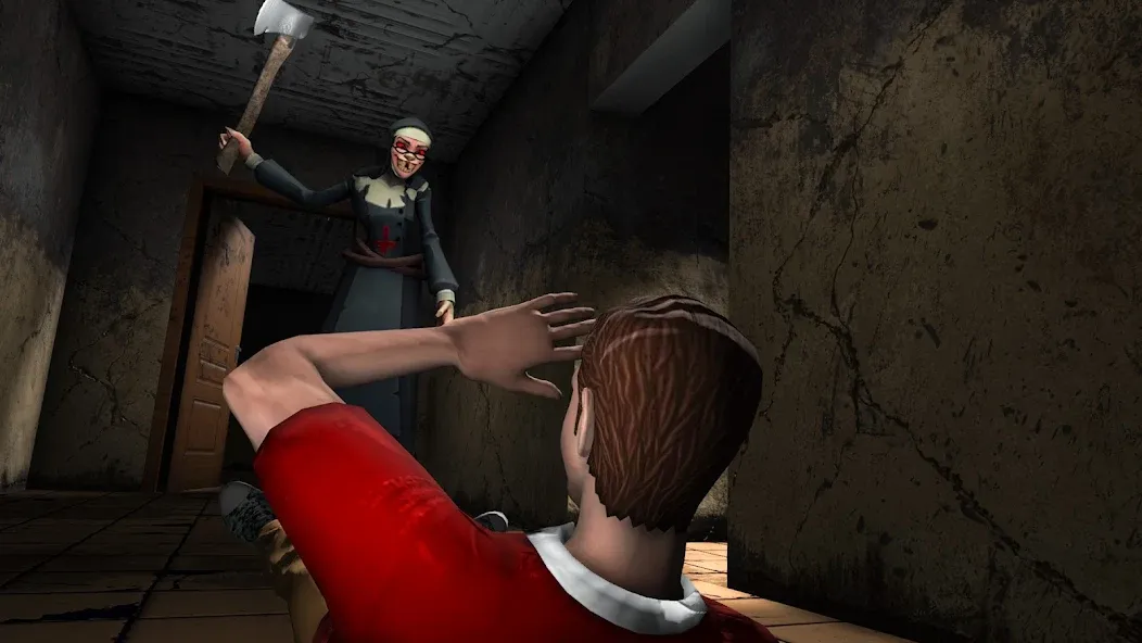Scary Nun Horror School Escape Mod APK Много денег и бессмертие — Скачать на Андроид — скриншот 1